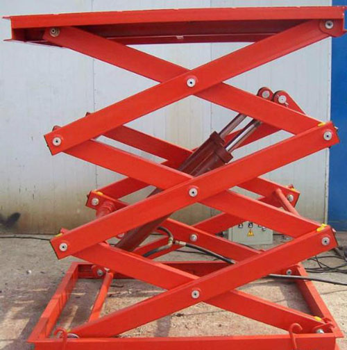 固(gu)定式液壓(ya)升降機 