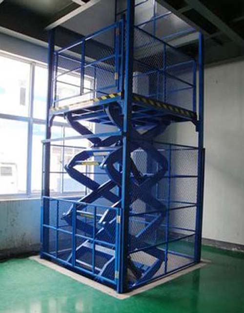 固(gù)定式液壓(ya)升降機 